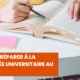 Comment se préparer à la première année universitaire au Maroc